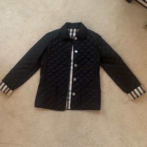Burberry Girls Quilted Jacket